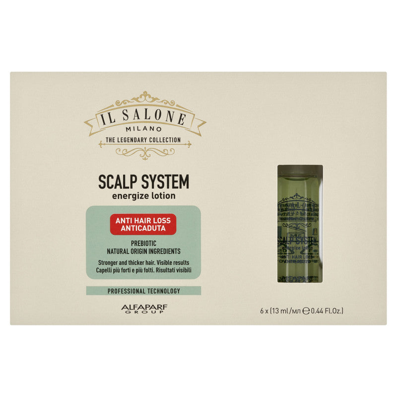 ALFAPARF IL SALONE MILANO SCALP SYSTEM ENERGIZE Ampule pro oslabené a nadměrně padající vlasy 6x13ml