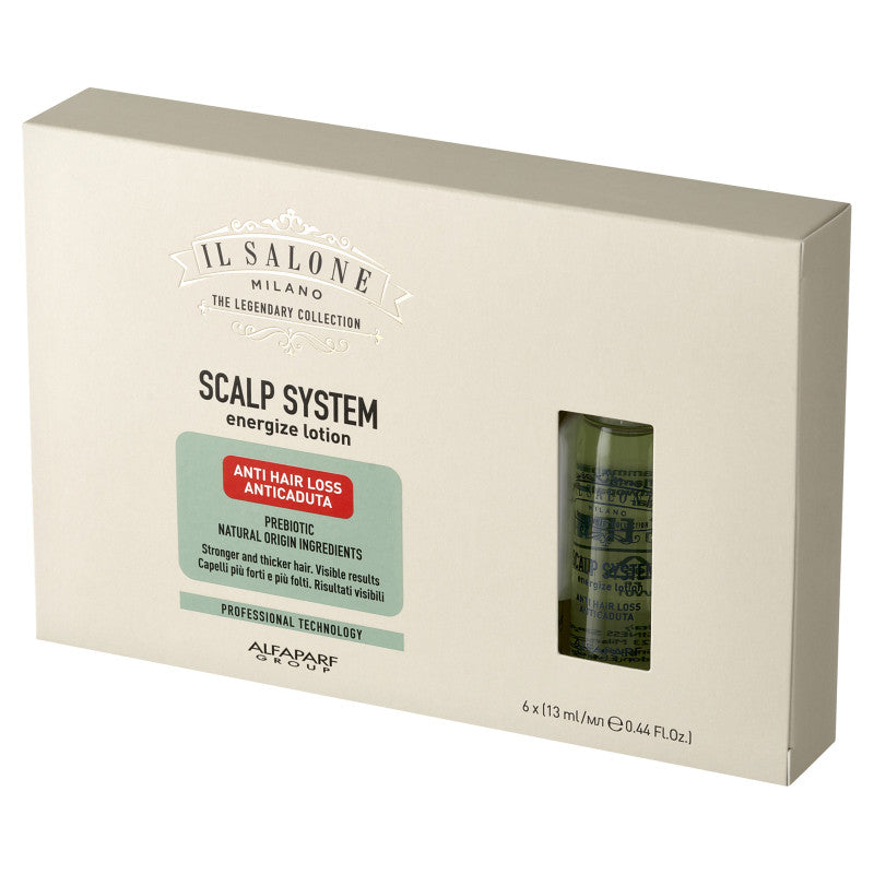 ALFAPARF IL SALONE MILANO SCALP SYSTEM ENERGIZE Ampule pro oslabené a nadměrně padající vlasy 6x13ml #2