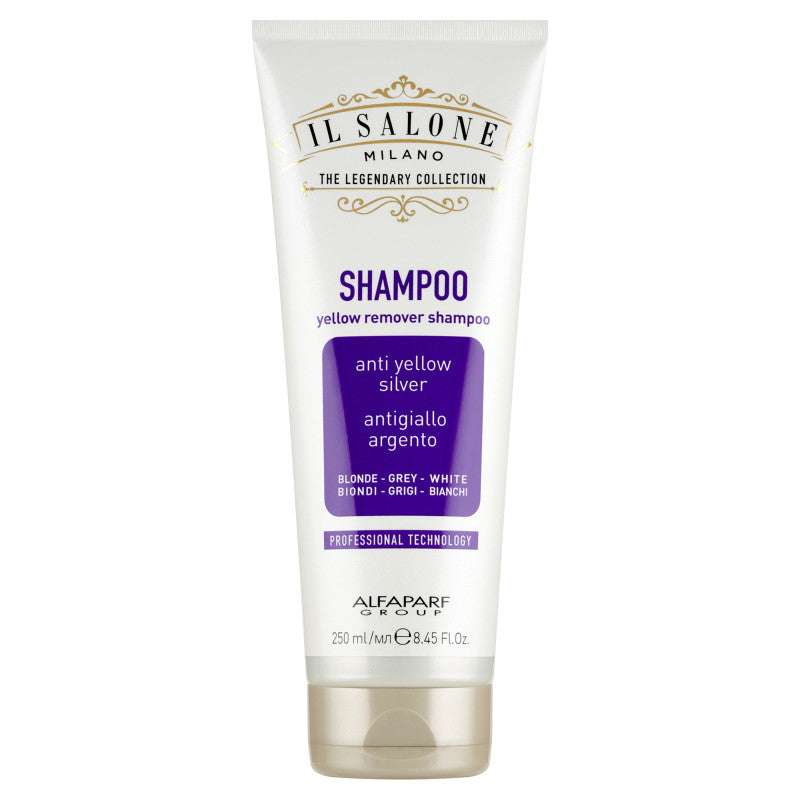 ALFAPARF IL SALONE MILANO YELLOW REMOVER Shampoo viola per capelli grigi e biondi 250 ml