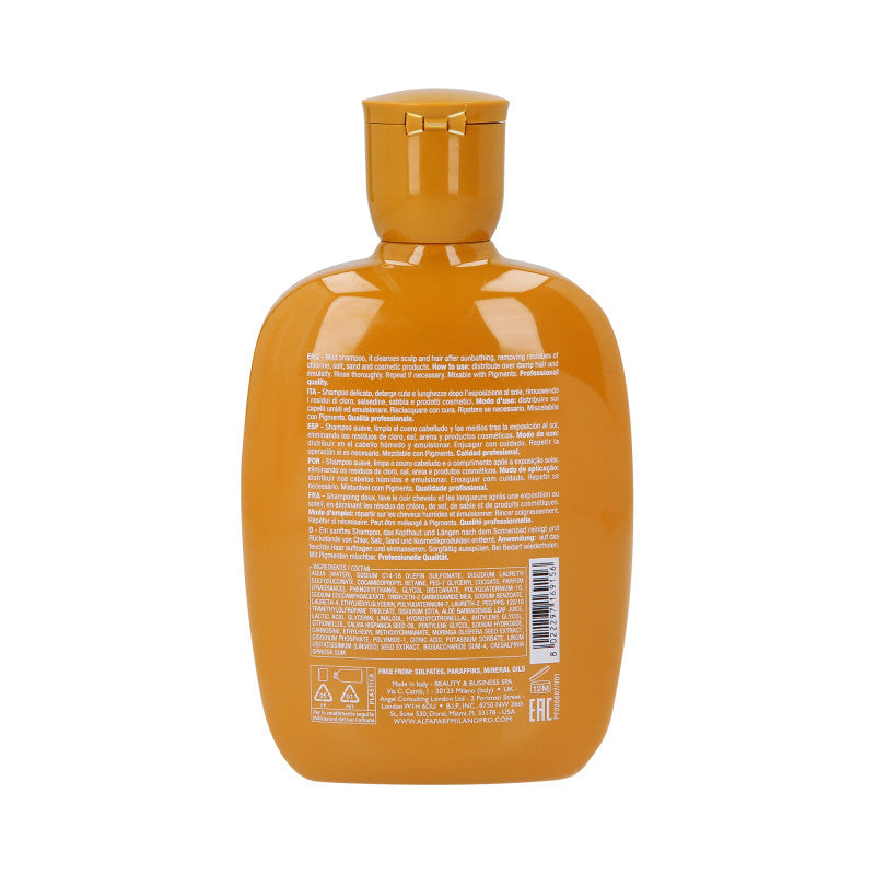 ALFAPARF SEMI DI LINO AFTER-SUNSHINE Szampon do włosów po eksplozji słonecznej 250 ml #2