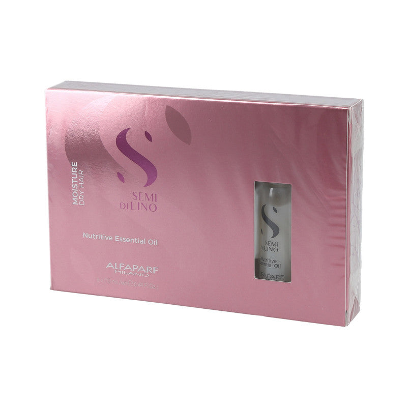 ALFAPARF SEMI DI LINO MOISTURE výživný esenciální olej na vlasy 6x13ml