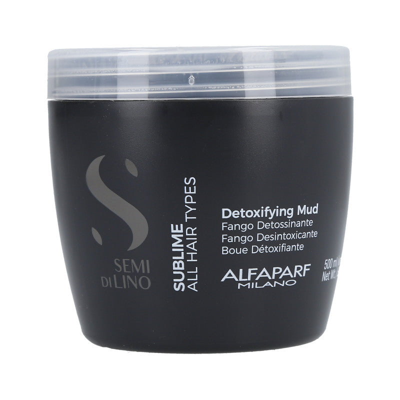ALFAPARF SEMI DI LINO SUBLIME Detoxikační bahenní maska ​​na vlasy 500 ml