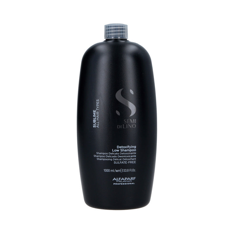ALFAPARF SEMI DI LINO SUBLIME Shampoo detergente e detossinante per tutti i tipi di capelli 1000 ml