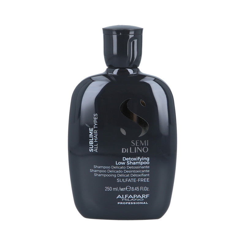 ALFAPARF SEMI DI LINO SUBLIME Shampoo detergente e detossinante per tutti i tipi di capelli 250 ml
