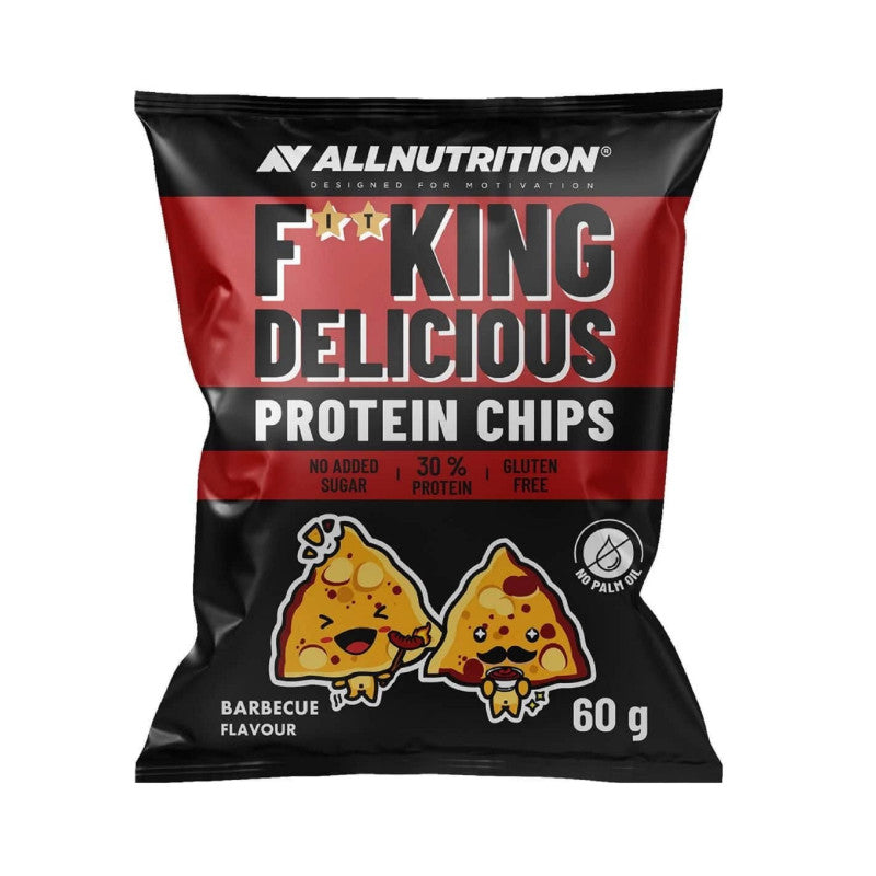 ALLNUTRITION FITKING DELICIOUS PROTEIN Proteinchips - Barbecue 60g