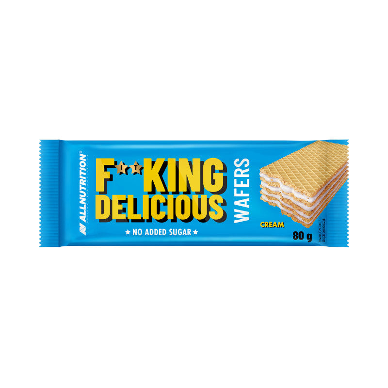 ALLNUTRITION FITKING DELICIOUS Waffeln - Sahne 80 g