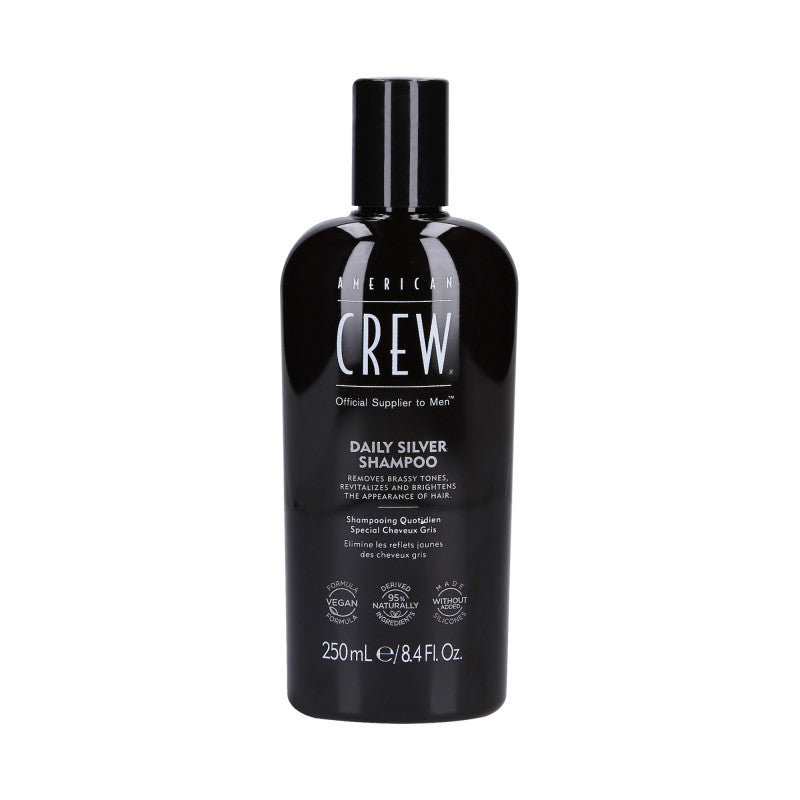 AMERICAN CREW Šampon pro šedivé vlasy 250 ml