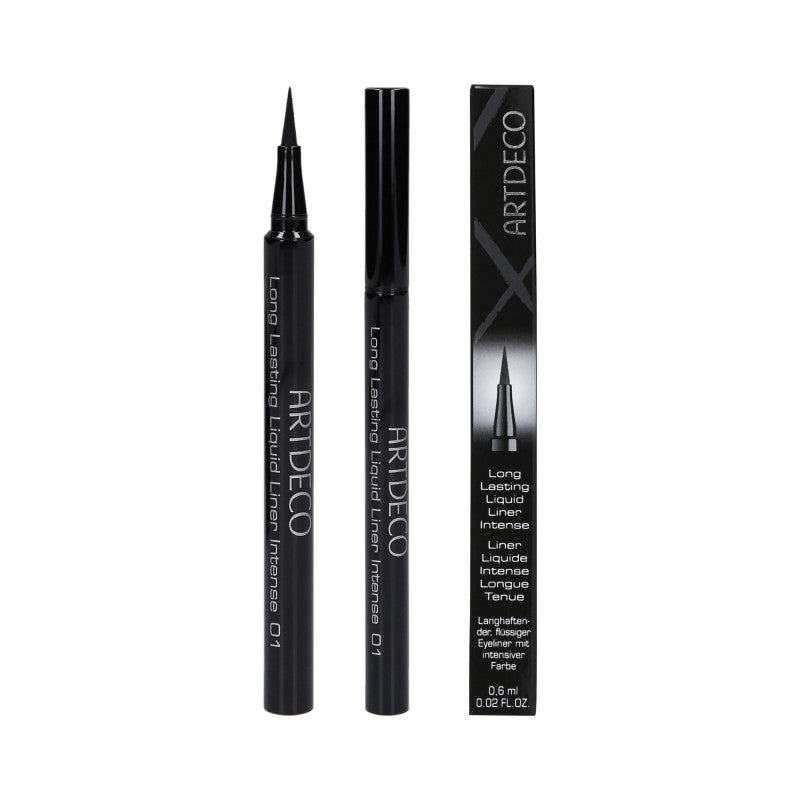 ARTDECO LONG LASTING LIQUID LINER INTENSE Tekuté intenzivní oční linky v peru 01 Black 0,6ml