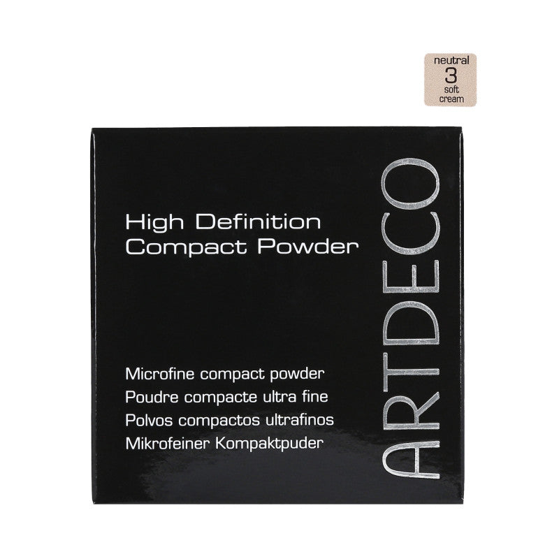 ARTDECO Puder do twarzy w kompakcie 3 Soft Cream 10 g