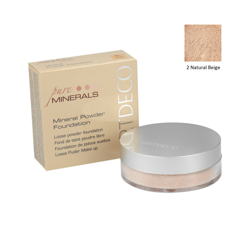 ARTDECO PURE MINERALS Minerální pudrový základ 2 Natural Beige 15g