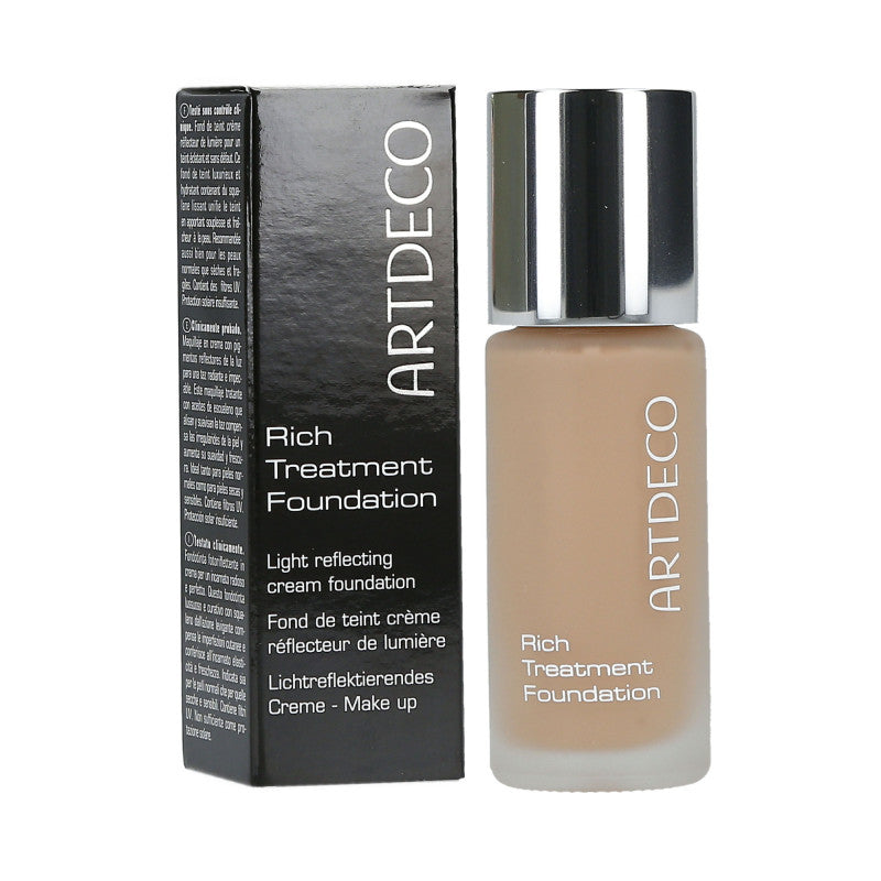 ARTDECO Rich Treatment Creamy Illuminating Face Foundation 21 Delicious Cinnamon 20 ml