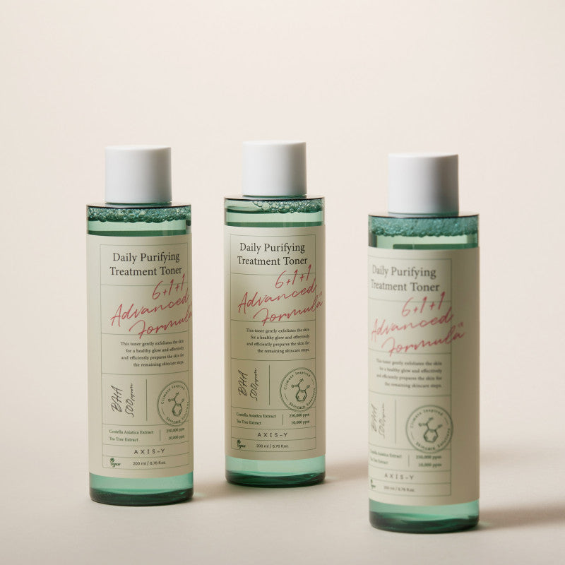 AXIS-Y DAILY PURIFYING Oczyszczający tonik z kwasem salicylowym do skóry tłustej i trądzikowej 200 ml #2
