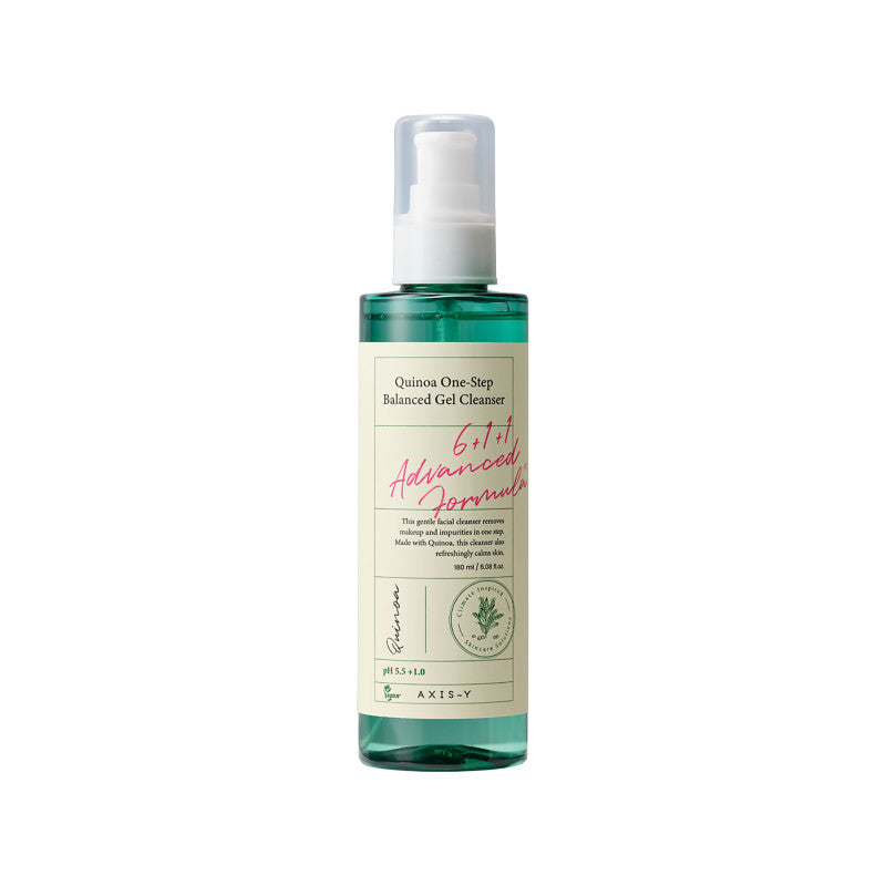 AXIS-Y QUINOA Gel nettoyant doux à l'extrait de quinoa pour tous types de peau 180 ml