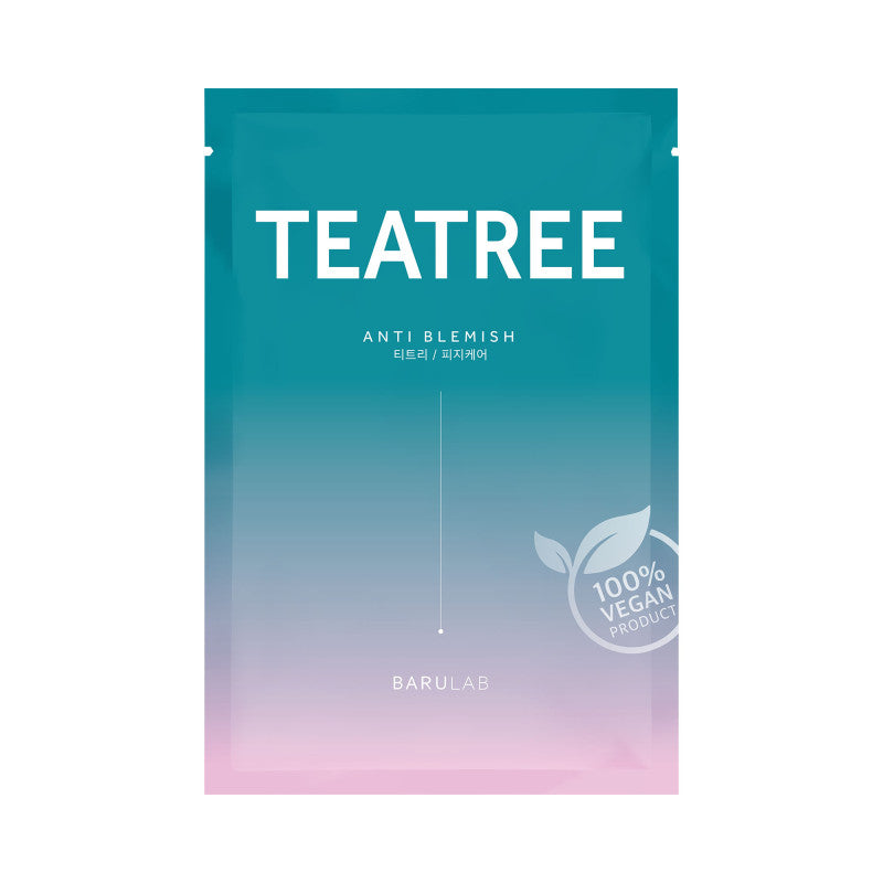 BARULAB THE CLEAN VEGAN Maschera vegana al tea tree 23 g