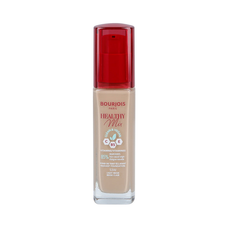 BOURJOIS HEALTHY MIX VEGAN Rozjasňující podkladová báze 053W světle béžová 30ml