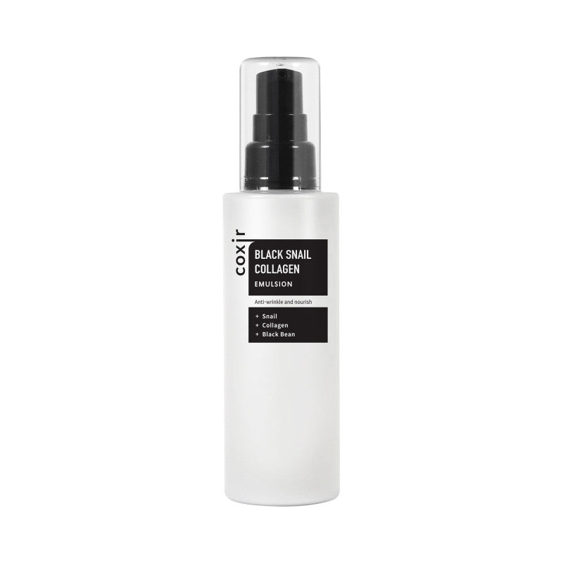 COXIR BLACK SNAIL COLLAGEN LINE Regenerująca emulsja z mucyną ślimaka i kolagenem 100 ml