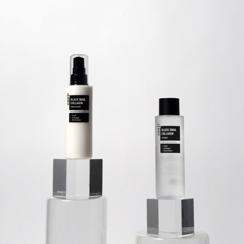 COXIR BLACK SNAIL COLLAGEN LINE Regenerační emulze s hlemýždím hlenem a kolagenem 100 ml #2