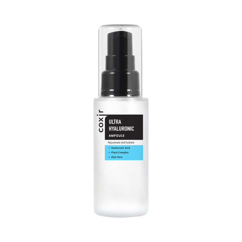 COXIR ULTRA HYALURONIC LINE Intensywnie nawilżająca ampułka z kwasem hialuronowym 50 ml