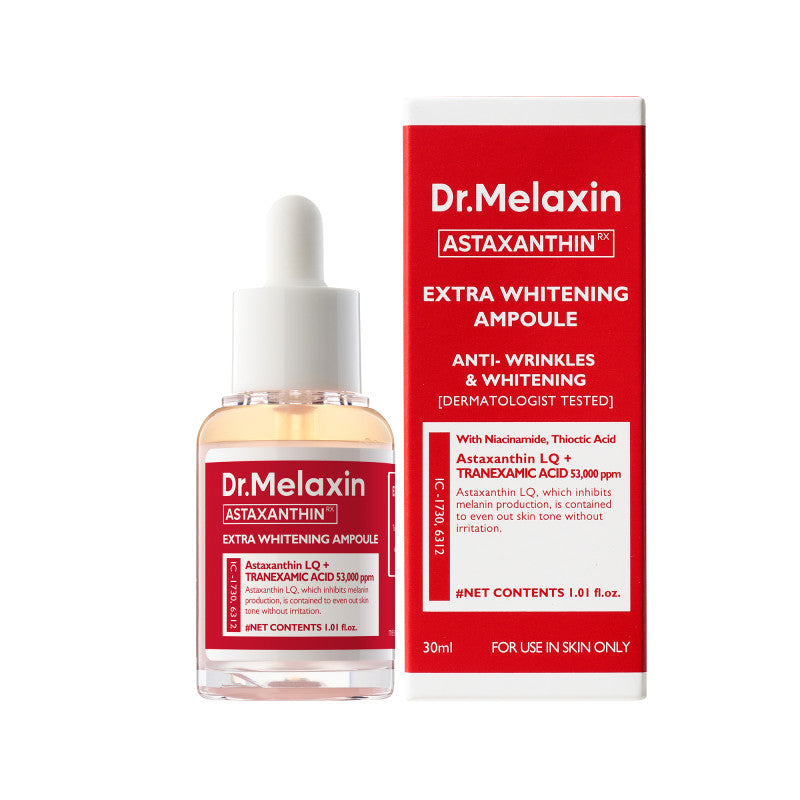 DR. MELAXIN ASTAXANTHIN BRIGHTENING AMPULLE Rozjasňující sérum-ampule s astaxanthinem 30 ml