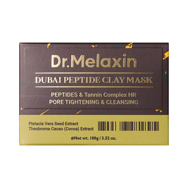 DR. MELAXIN DUBAI PEPTIDE CLAY MASK Oczyszczająca maska z glinką redukująca nadmiar sebum 100 g #2