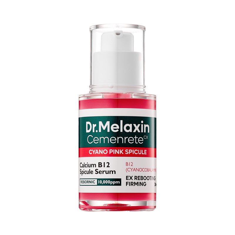 DR.MELAXIN CEMENRETE LINE Intensywnie regenerujące serum z mikroskopijnymi spikulami i witaminą B12 30 ml