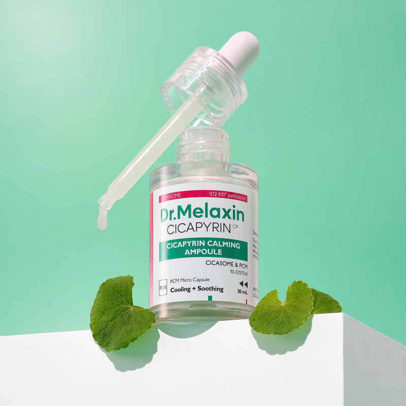 DR.MELAXIN CICAPYRIN CALMING AMPOULE Zklidňující pleťové sérum s chladivým komplexem 30 ml #2