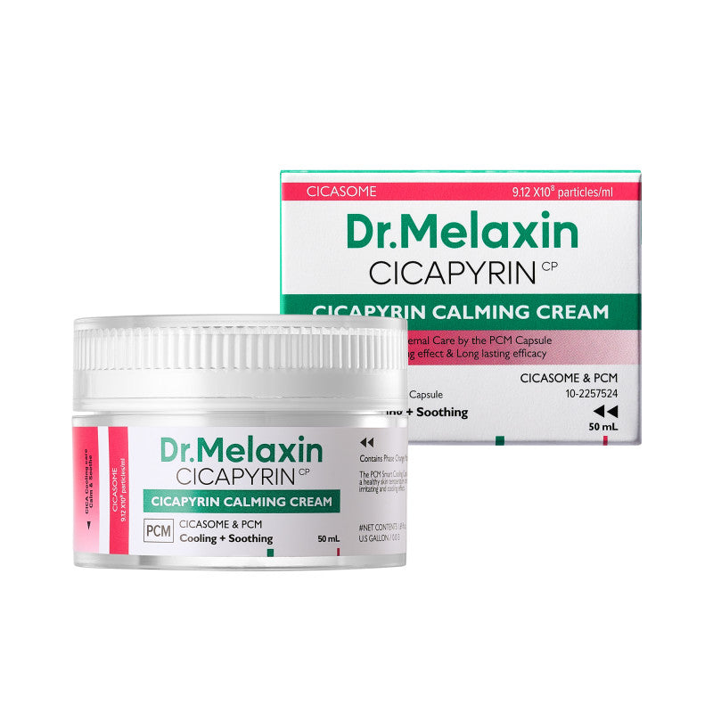 DR.MELAXIN CICAPYRIN CALMING CREAM Zklidňující krém na obličej s chladivým komplexem 50 ml