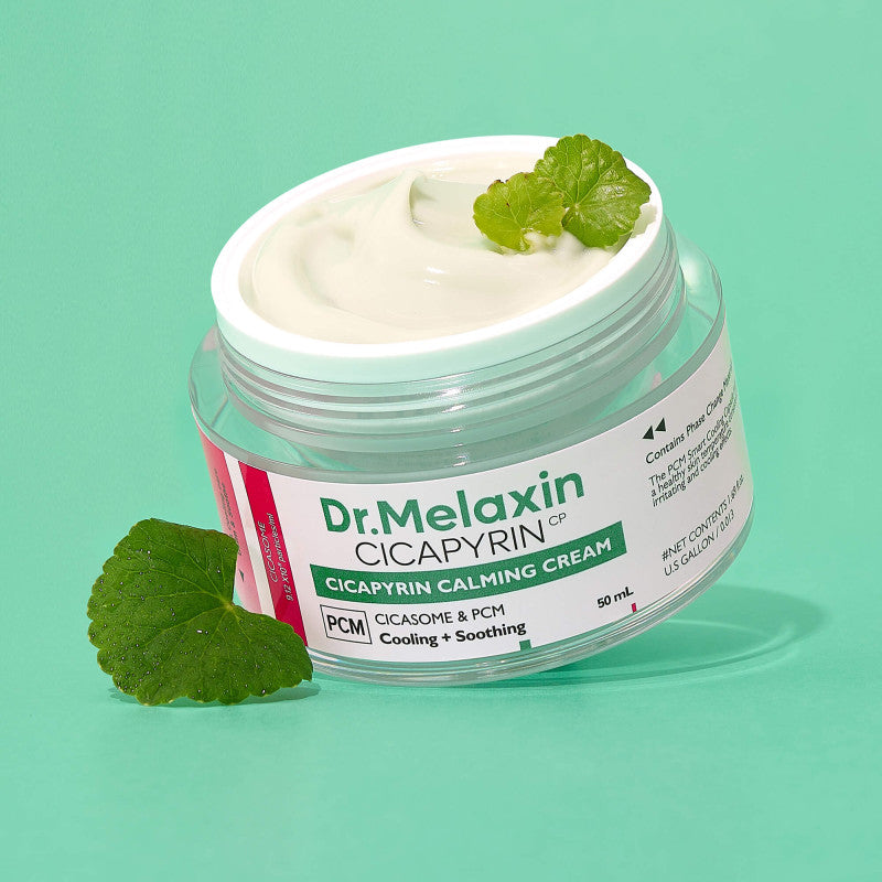 DR.MELAXIN CICAPYRIN CALMING CREAM Kojący krem do twarzy z kompleksem chłodzącym 50 ml #2