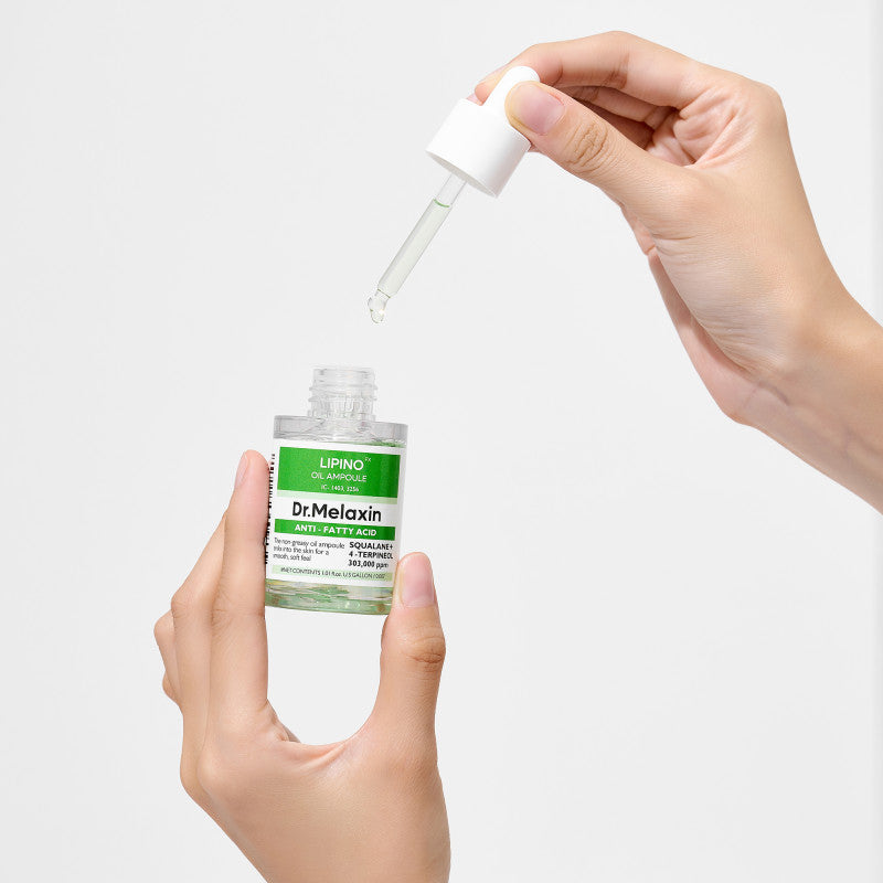 DR.MELAXIN LIPINO OIL Ampoule Lekkie serum olejowe przeciw niedoskonałościom 30 ml #3