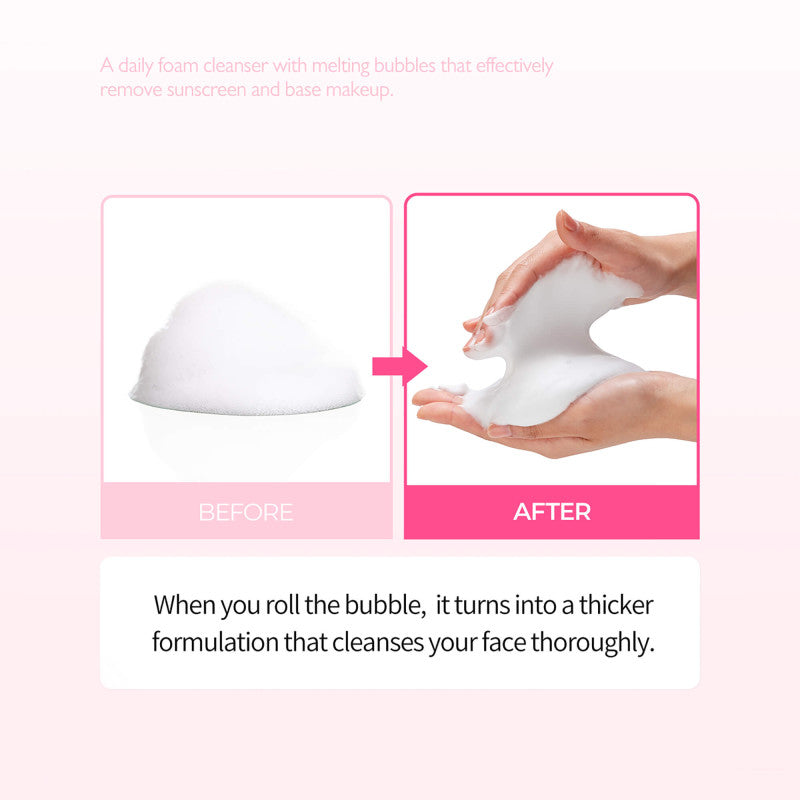 DR.MELAXIN MELTING LINE Hydratační čisticí pěna na obličej 150 ml #3