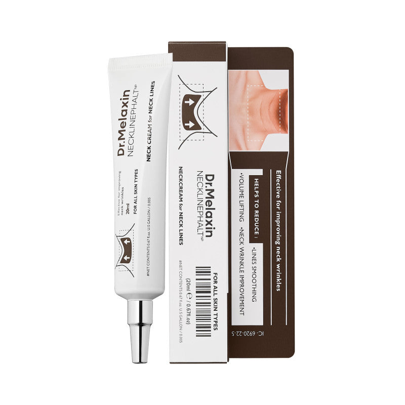 DR.MELAXIN NECKLINEPHALT LINE Straffende Halscreme 20 ml