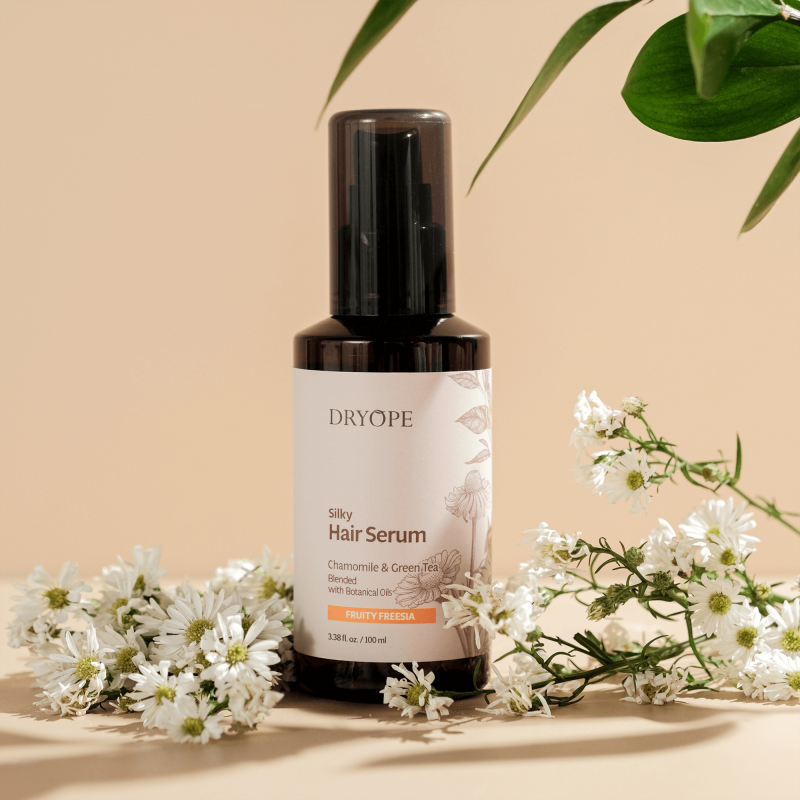 DRYOPE SILKY HAIR Veganes Ölserum für trockenes und strapaziertes Haar mit dem Duft von Früchten und Freesien 100 ml #2