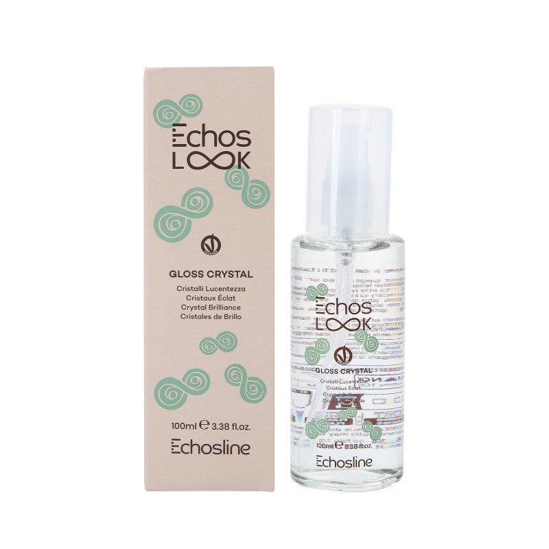 ECHOSLINE ECHOS LOOK GLOSS CRYSTAL Siero "lucentezza cristallina" per capelli spenti e secchi 100ml