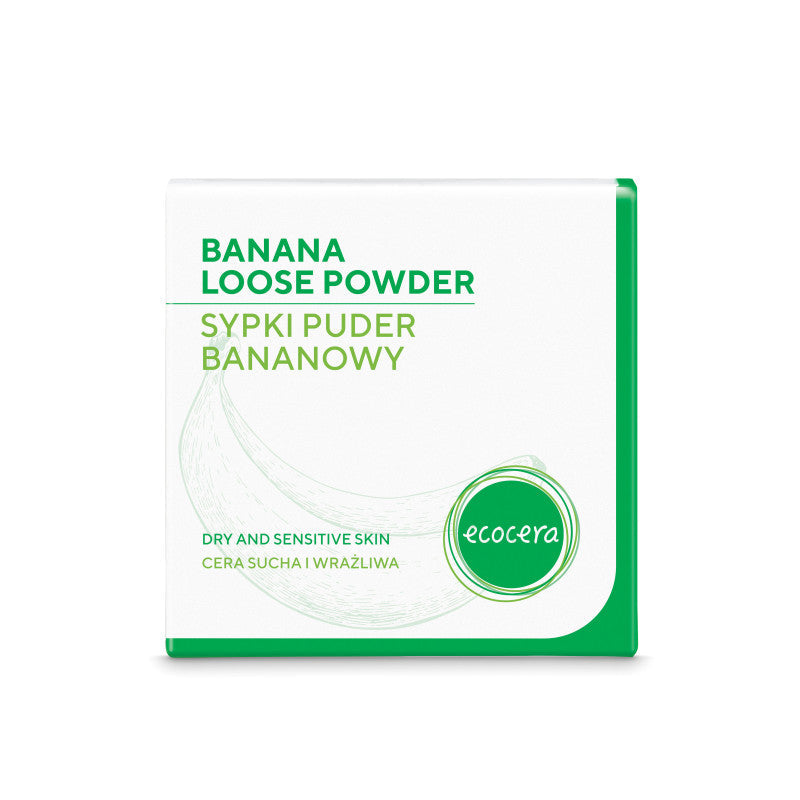 ECOCERA Sypki puder bananowy dla cery suchej i wrażliwej 8 g #2