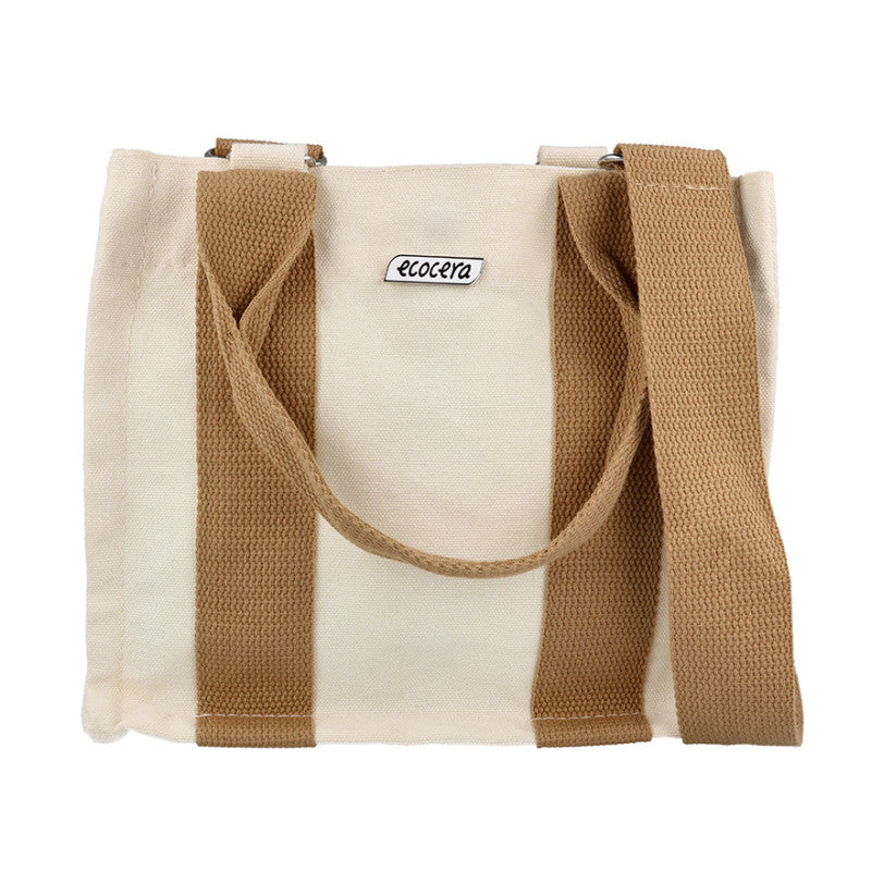 ECOCERA Torba materiałowa z metalową przypinką