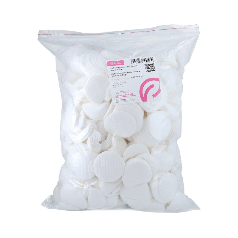 EKO-HYGIENA Bavlněné kosmetické tampony 1200 ks.