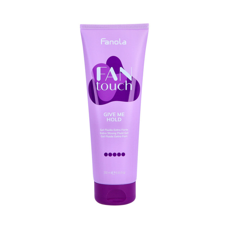FANOLA FAN TOUCH GIVE ME HOLD Ultramocny żel do włosów 250 ml