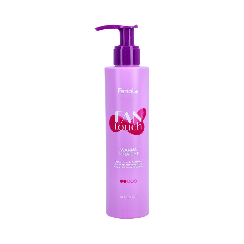 FANOLA FAN TOUCH WANNA STRAIGHT Glättende Haarcreme 195 ml