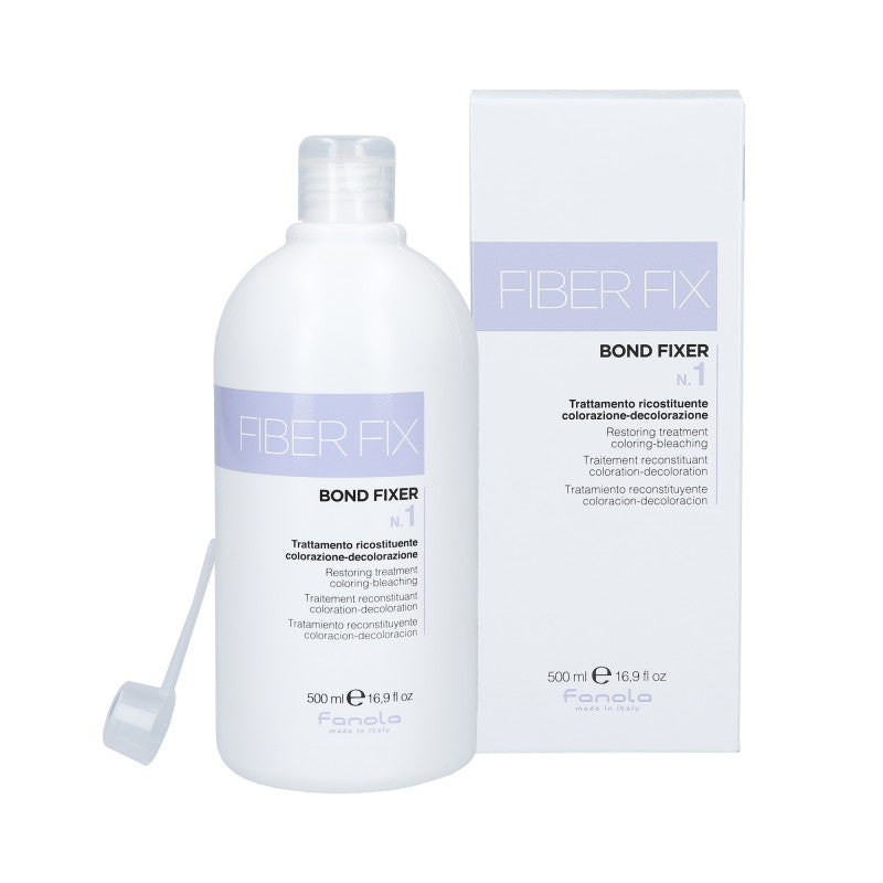 FANOLA FIBER FIX Regenerační kúra pro barvené vlasy 500 ml