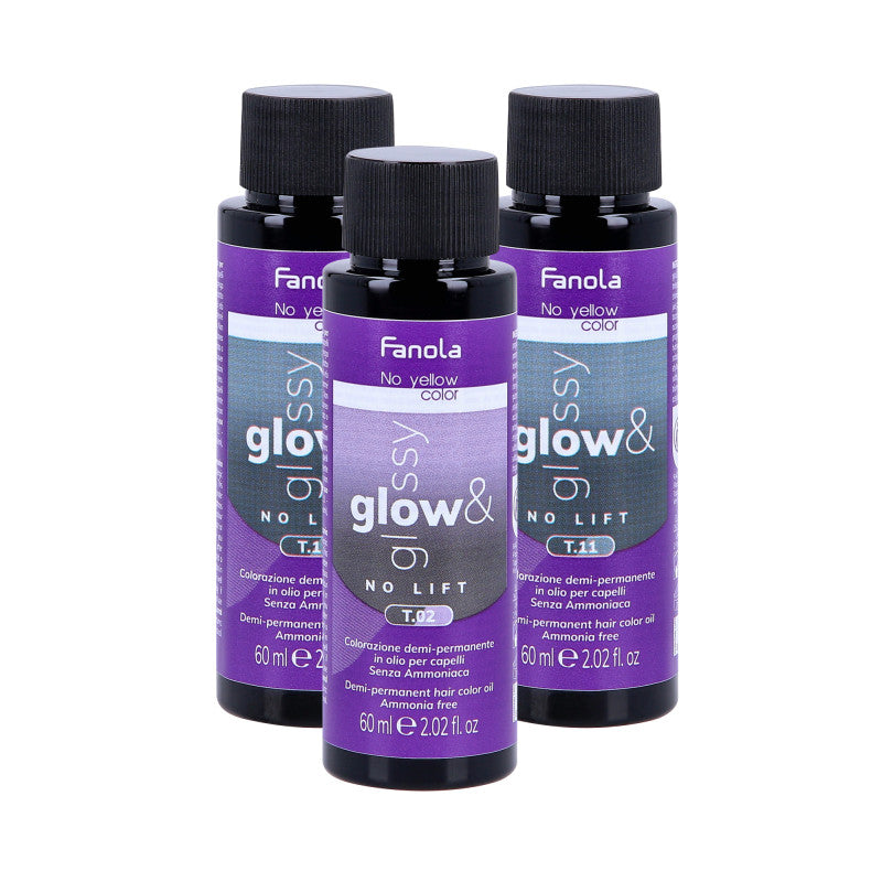 FANOLA NO YELLOW GLOW&GLOSSY Toner na vlasy 60ml
