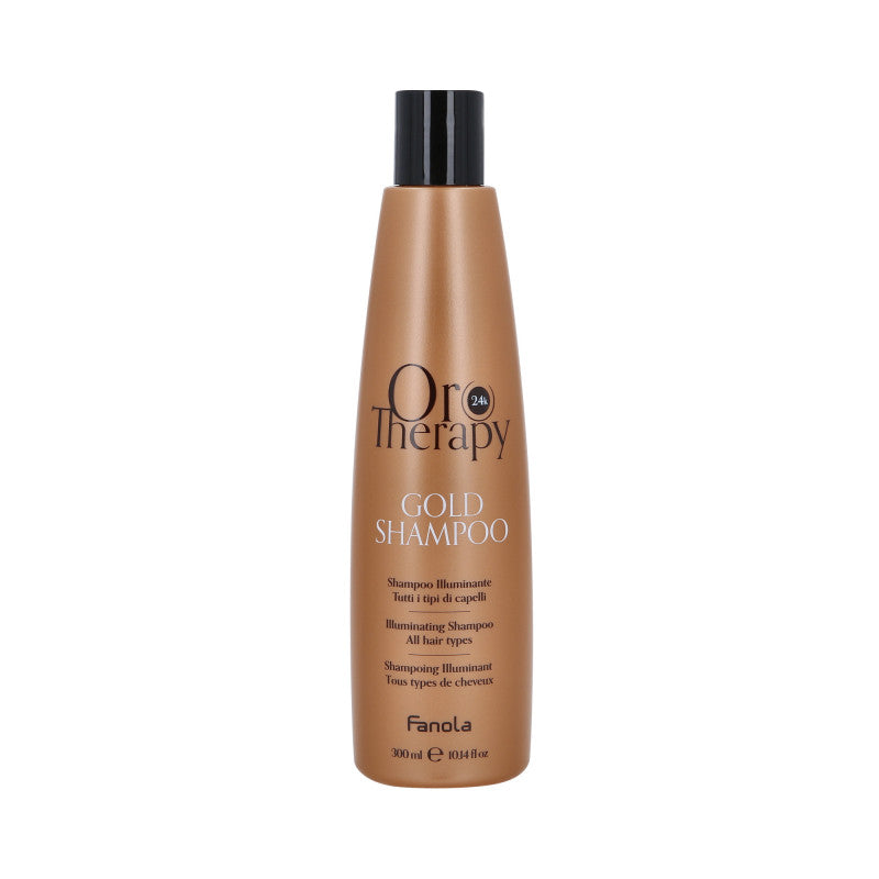 FANOLA ORO THERAPY 24-K GOLD Rozjasňující šampon na vlasy 300 ml