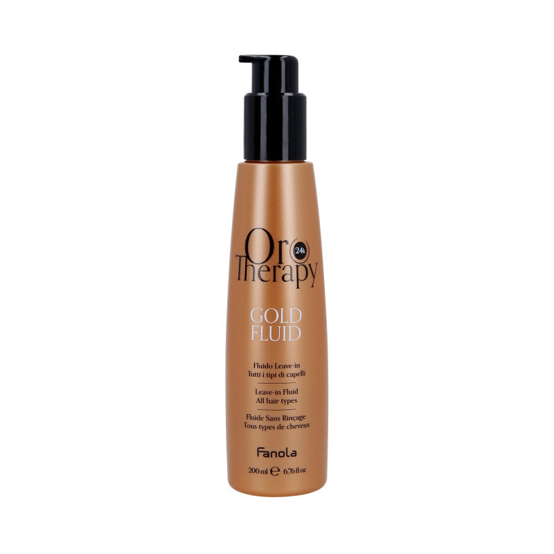 FANOLA ORO THERAPY GOLD Golden vlasový kondicionér bez oplachování 200 ml