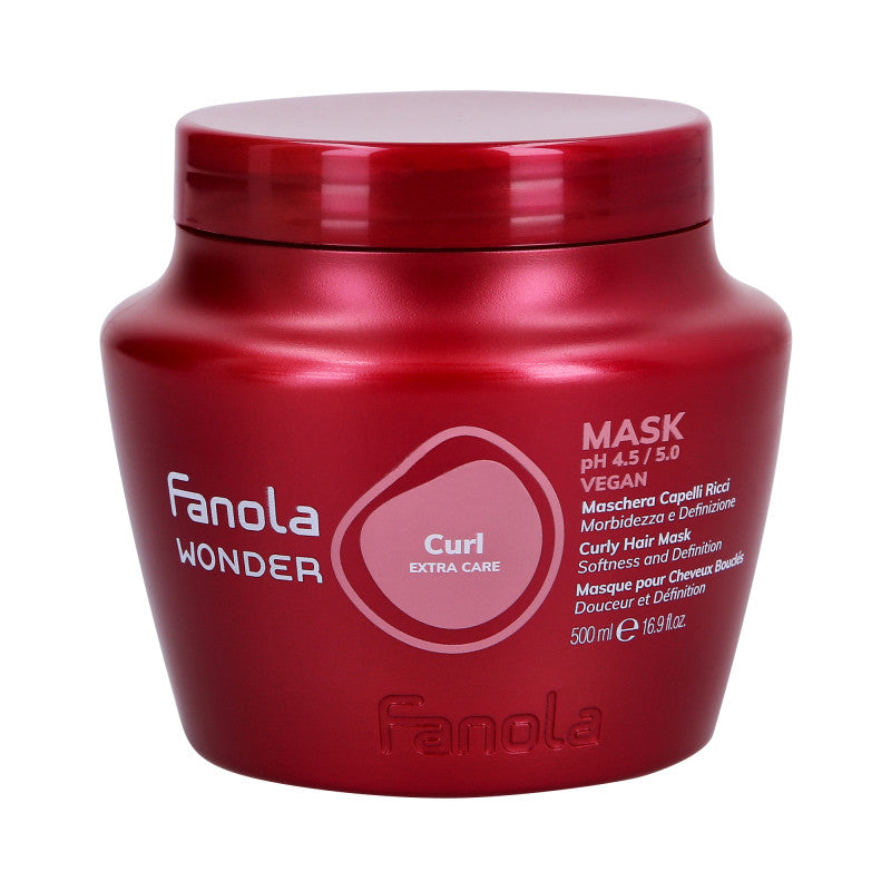 FANOLA WONDER CURL EXTRA CARE Intenzivně vyživující maska ​​pro kudrnaté vlasy 500 ml