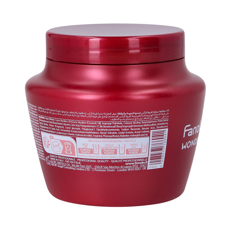 FANOLA WONDER CURL EXTRA CARE Wegańska kuracja do włosów kręconych przed myciem 500 ml #3