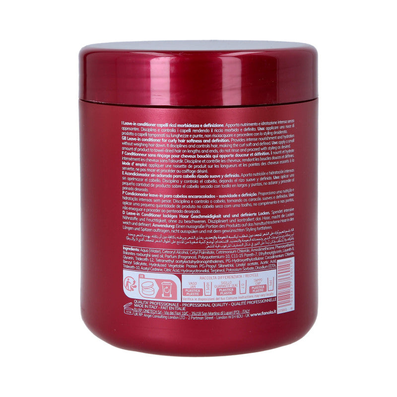FANOLA WONDER CURL EXTRA CARE Veganský bezoplachový kondicionér pro kudrnaté vlasy 1000 ml #2