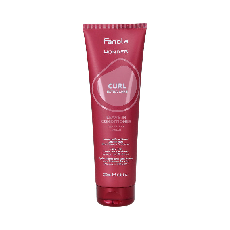 FANOLA WONDER CURL EXTRA CARE Wegańska odżywka do włosów kręconych bez spłukania 300 ml
