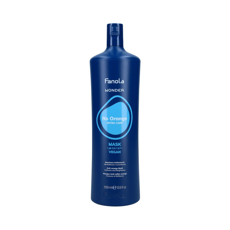 FANOLA WONDER NO ORANGE EXTRA CARE Veganská maska ​​neutralizující měděné a oranžové odstíny 1000 ml