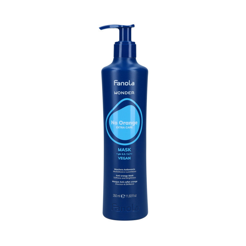 FANOLA WONDER NO ORANGE EXTRA CARE Veganská maska ​​neutralizující měděné a oranžové odstíny 350 ml