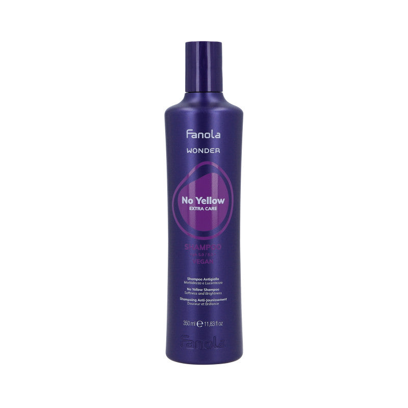 FANOLA WONDER NO YELLOW neutralizující šampon pro blond vlasy 350 ml