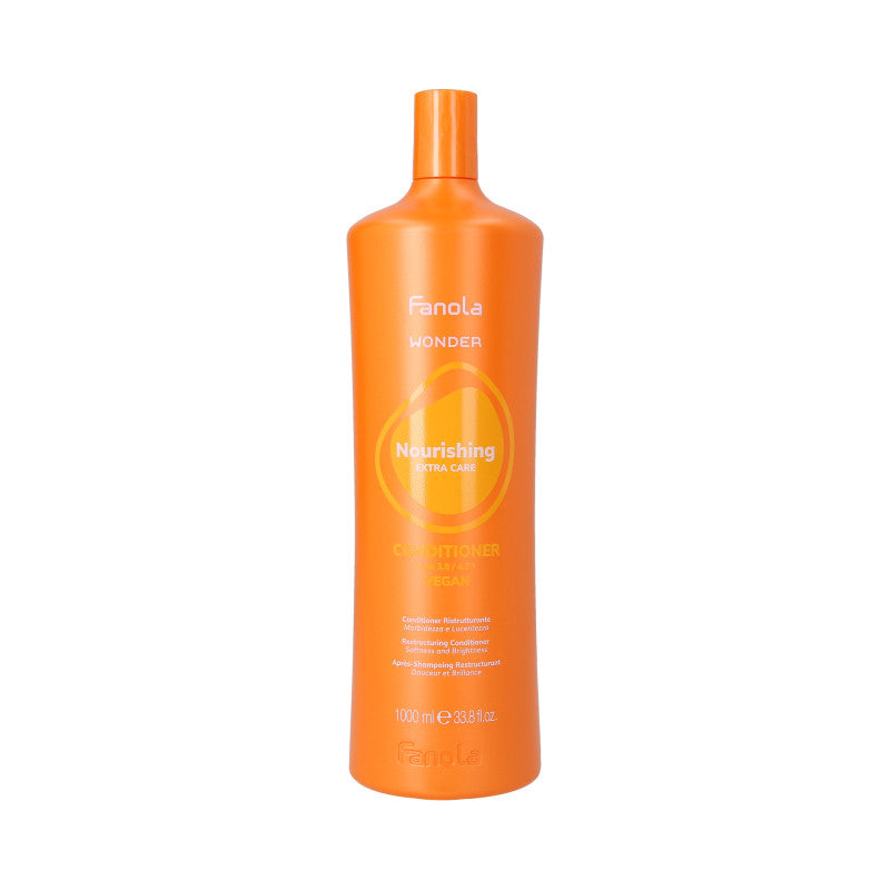 FANOLA WONDER NOURISHING EXTRA CARE Wegańska odżywczy balsam do włosów suchych i zniszczonych 1000 ml
